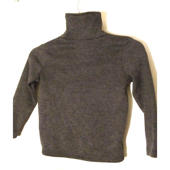 Jumping Beans Kids size  5T Gray Turtleneck Sweater 100% Polyester - Picture 2 of 8